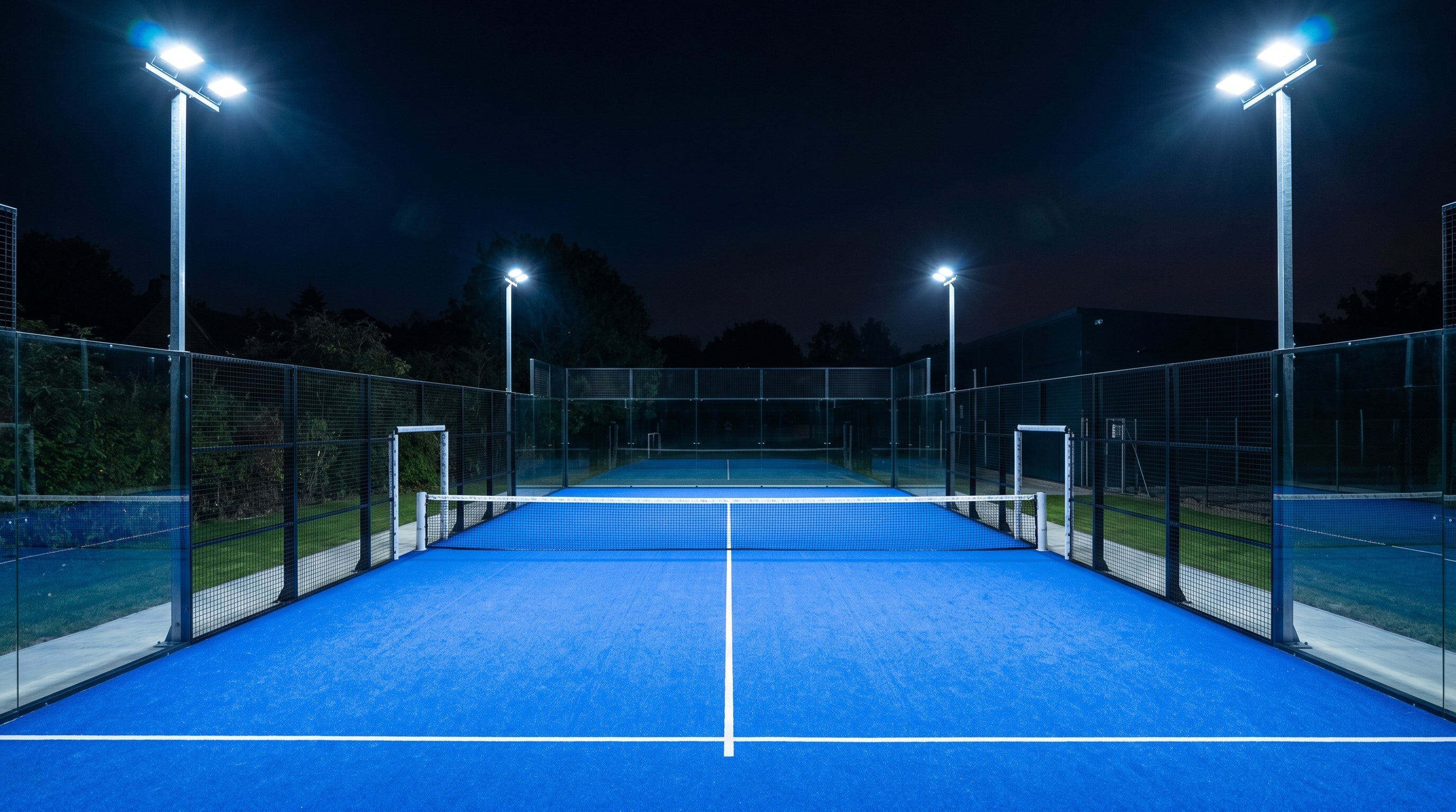Focos LED para pistas de pádel: ¿Cuántos y de qué potencia? | INLuss®