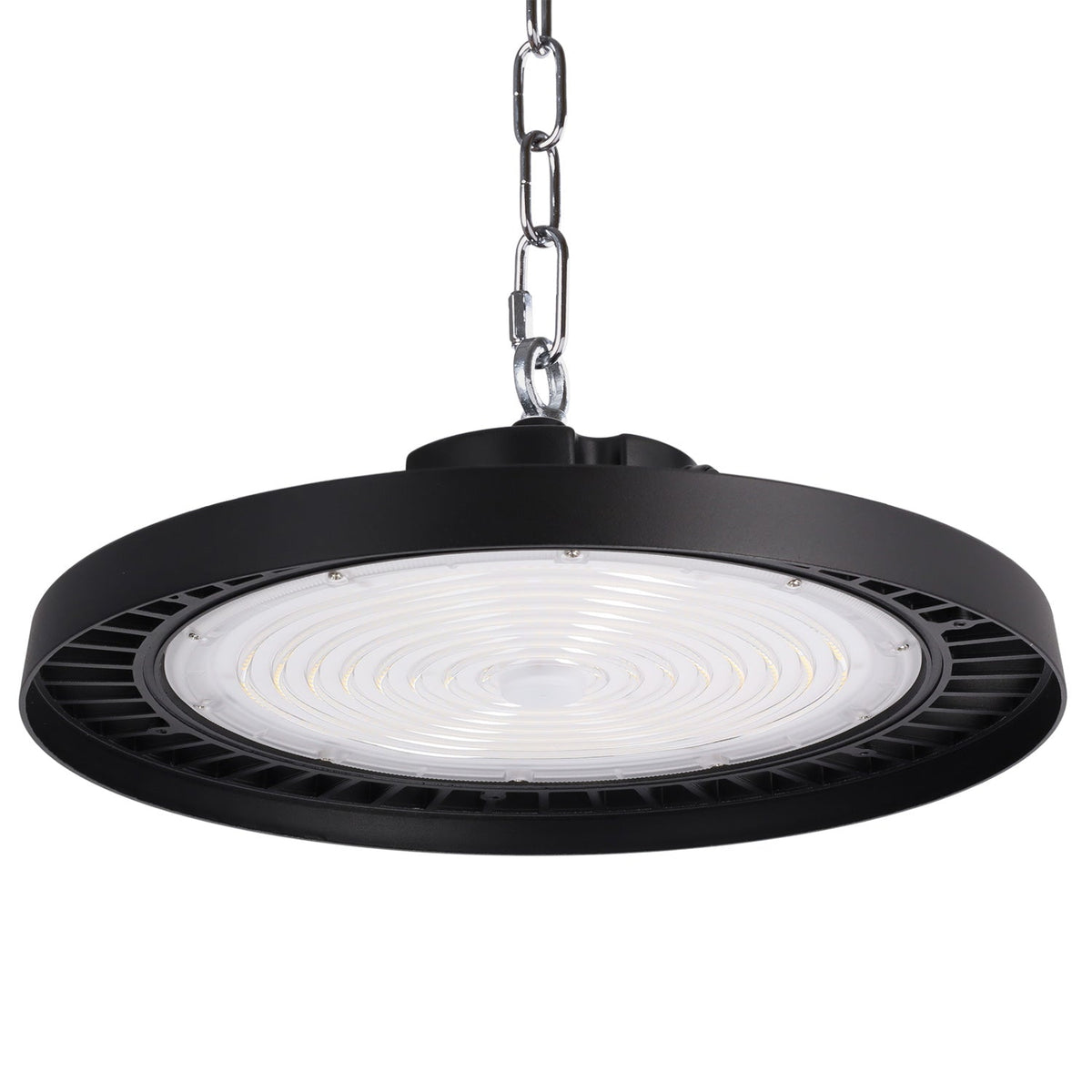 Campana industrial LED 200W 34.000 lm ángulo ajustable IP65