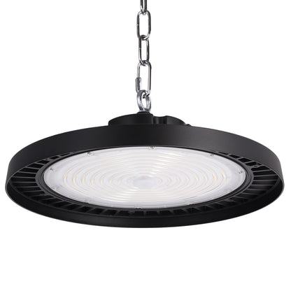 Campana industrial LED 200W 34.000 lm ángulo ajustable IP65