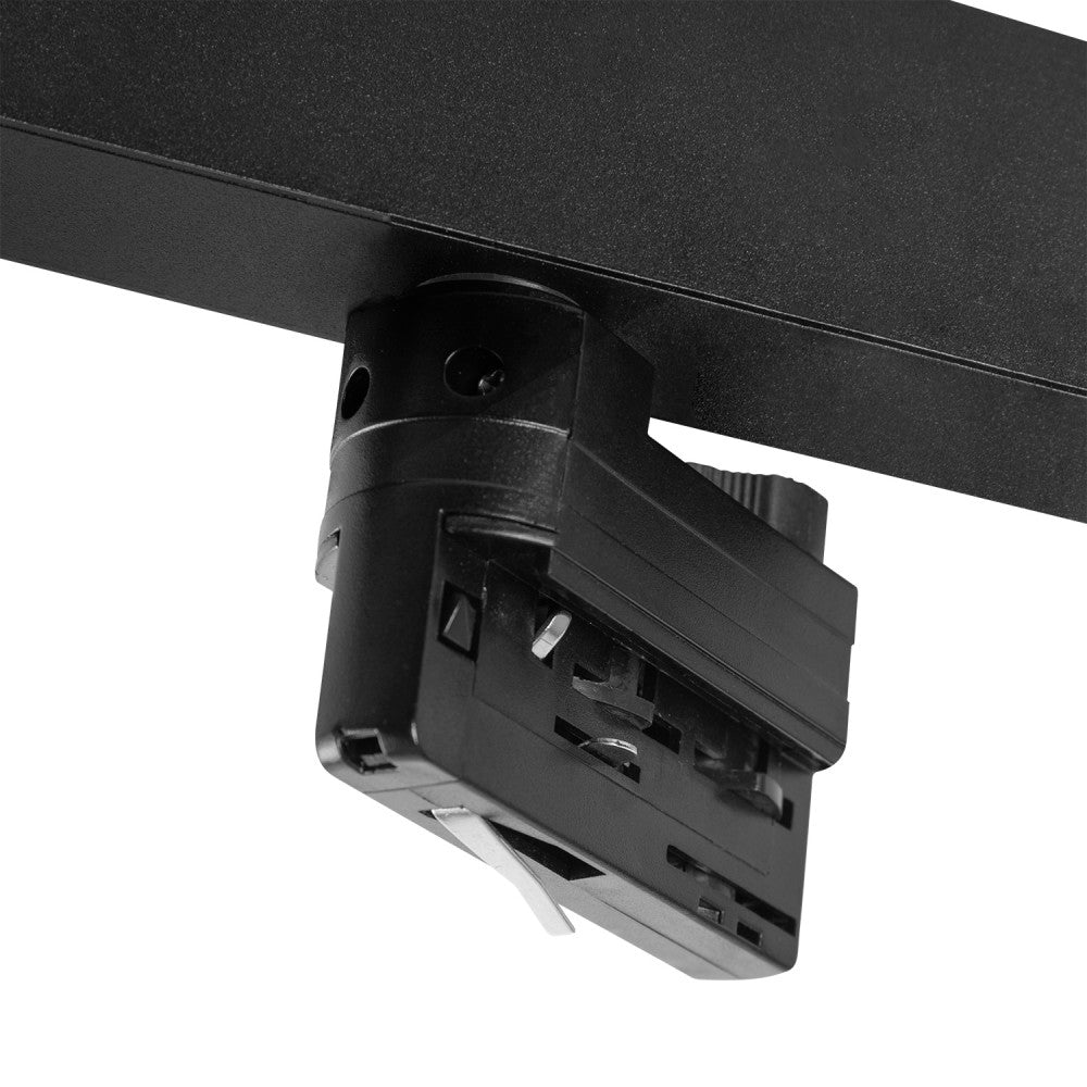 Luminaria lineal de carril trifásico LED 24W CCT regulable TRIAC
