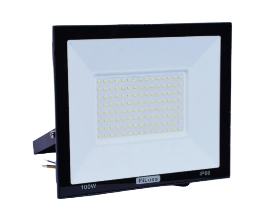 INLuss LED Floodlight 100W | IP65 | 6500K | Ultra-Durable