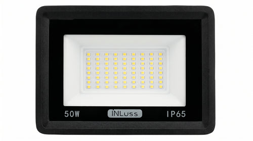 INLuss® Proyector LED 50W | IP65 Exterior | Certificado CE | 5,000 lm | 6500K | Garantía de 3 años