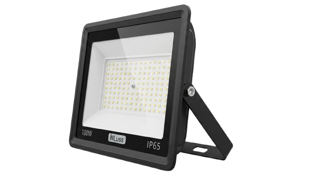 INLuss® Proyector LED 100W | IP65 Exterior | Certificado CE | 10,000 lm | 6500K | Garantía de 3 años
