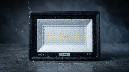 INLuss® Proyector LED 100W | IP65 Exterior | Certificado CE | 10,000 lm | 6500K | Garantía de 3 años