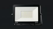 INLuss® LED Floodlight 50W | IP65 Outdoor | CE Certified | 5000lm | 6500K | 2-Year Warranty