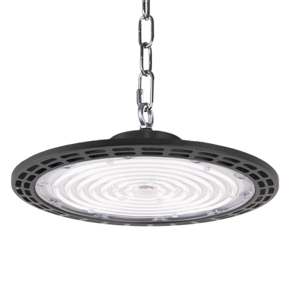 Campana industrial LED UFO 200W 190 lm/W regulable 0-10V 5000K