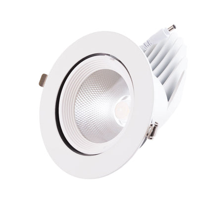 Pack 2 uds · Downlight LED redondo orientable 35W 5.250 lm