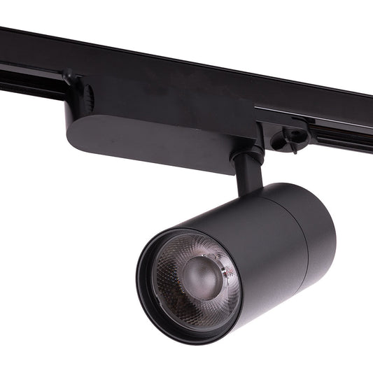 Pack 3 uds · Foco de carril monofásico LED 30W 2.700 lm – Blanco cálido 2700K
