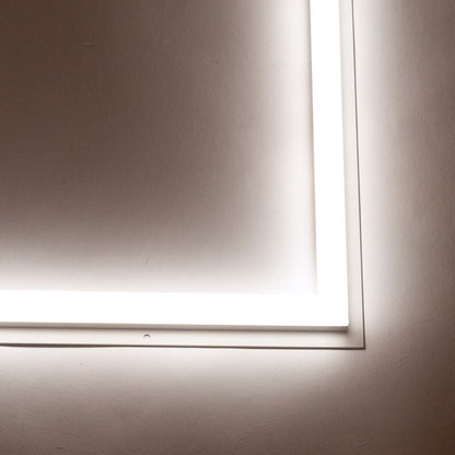 Pack 2 uds · Panel LED 60x60 40W 4.000 lm marco luminoso