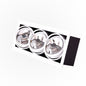 Pack 2 uds · Downlight cardán LED triple 36W orientable CRI 90 – Blanco frío 6000K