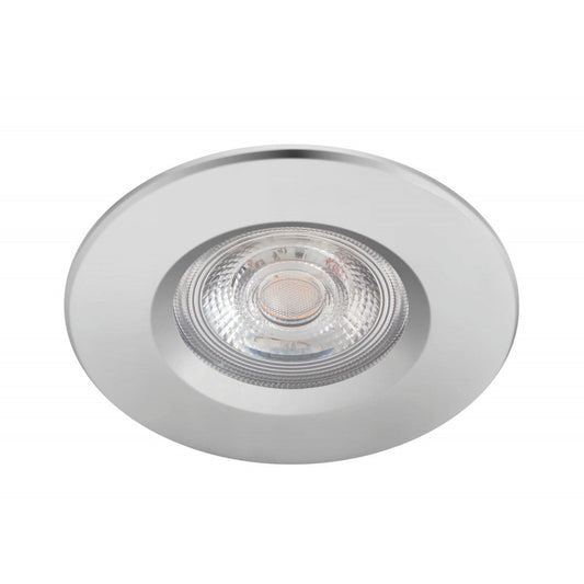 Pack 6 downlights LED Philips Dive 5,5W IP65 cromado 2700K
